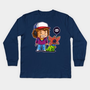 Dustin Kids Long Sleeve T-Shirt